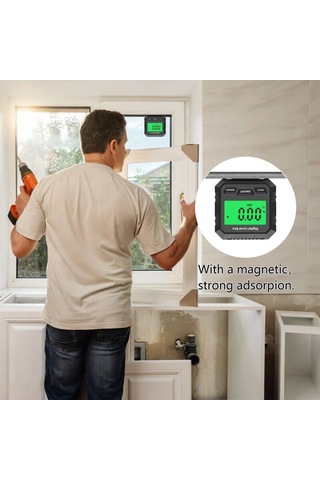 Dijital Su Terazisi - Elektronik Seviye & Açı Bulucu