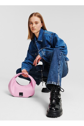 Karl Lagerfeld Jeans Koyu Mavi Kadın Straight Düz Denim Pantolon 245j1113