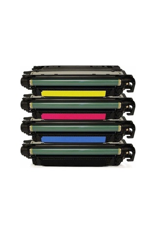 Premium® HP CE260X Uyumlu 4 Renk Toner Seti