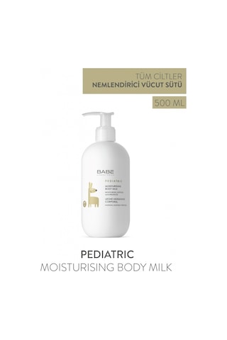 Babe Pediatric Moisturising Body Milk 500 ML - Bebek ve Çocuklar İçin Nemlendirici Vücut Sütü