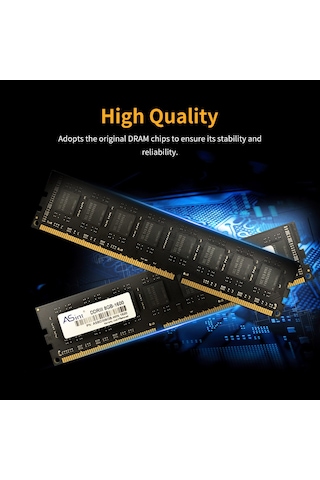 Wezone Asint Ddr3 1600mhz 4gb Masaüstü Belleği: Yüksek Performans, Düşük Güç Tüketimi Ve Geniş Uyumluluk