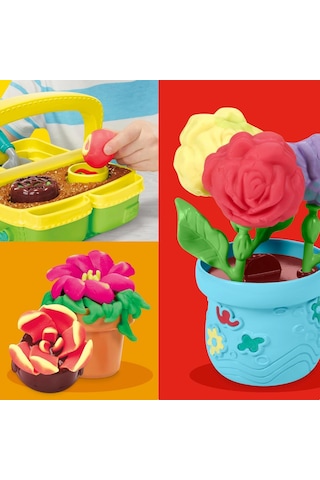 Play-doh Blooming Flowers Oyun Seti G0492 5