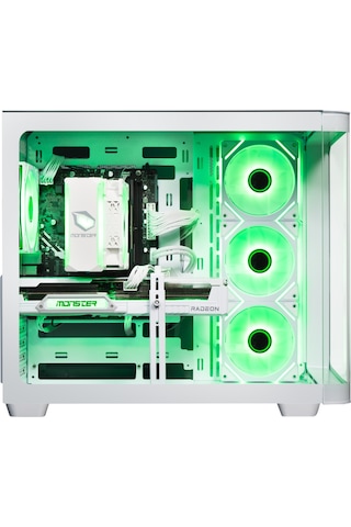 Monster Tulpar TD3 V1.1.4 R7-9700X 16 GB 1 TB RX9060 Free Dos Masaüstü Oyuncu Bilgisayarı Beyaz