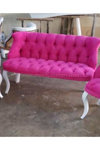 Mobilyabazari Almera Çay Seti Ikili Koltuk (Salon, Balkon, Ofis,