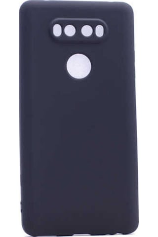 LG Uyumlu V20 Kılıf Zore Premier Silikon Kapak Siyah
