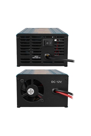 12 Volt Max 30 Amper Lcd Ekranli Kuru - Asi T - Jel Akü Şarj Ci Hazi