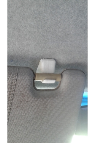 Kia Sportage Güneşlik Tutucu Klips Abs Siyah - Gri