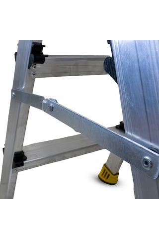 Beykon 8+8 Gold Çift Çıkışlı Alüminyum Merdiven