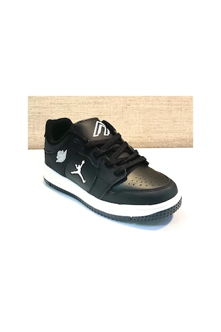 Cool Haykat Kısa Sneaker Spor Ayakkabı Siyah Beyaz