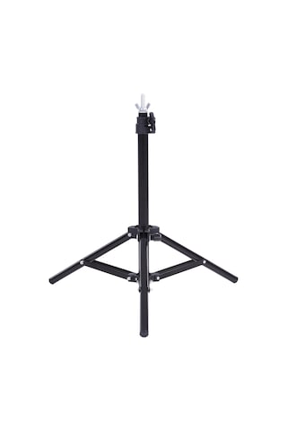 Yunboo Taşınabilir Alüminyum Fotoğraf Stüdyo Arka Plan Standı, 68cm Çubuk Ve 2 Kıskaç İle Küçük Nesneler İçin İdeal