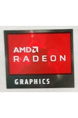 OEM Amd Radeon Graphic Sticker Parlak Etiket D127 OEM Amd Radeon Graphic Sticker Parlak Etiket D127