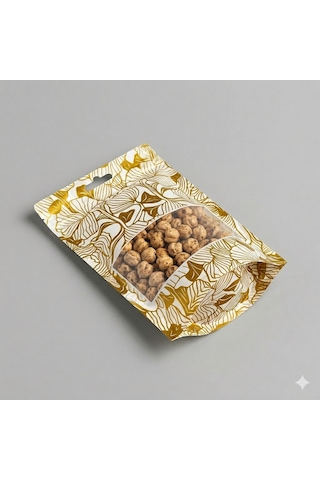 Gold Hazır Desenli Doypack - 100 Adet 20x30