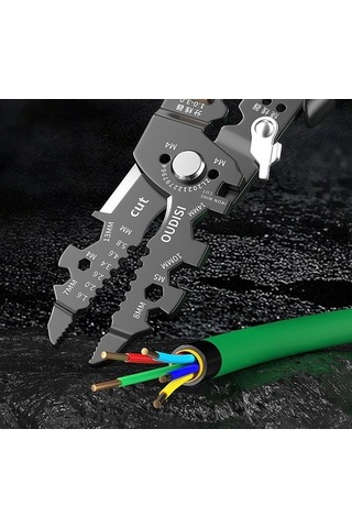 Dancemonkey 25 Uzun Krom Çelik Tel Sıyırma Pense