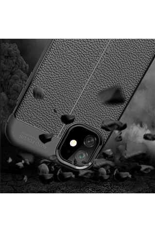 Apple Uyumlu iPhone 11 Kılıf Zore Niss Silikon Kapak Lacivert