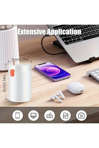 Elmpaly Beyaz 20si 1 Arada Çok Amaçlı Temizleme Seti Elektronik Cihazlar Klavye Fırçası Kulaklık Temizleme Kiti