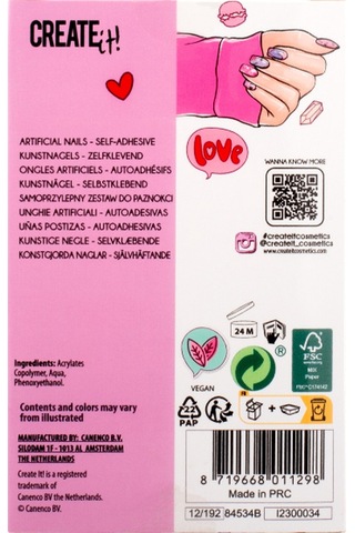 Create It Takma Tırnak Seti - Bla Bla