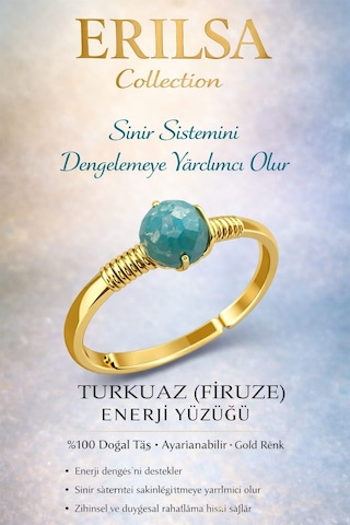 Sertifikalı Sinir Sistemi Denge Yüzüğü Turkuaz Firuze Ayarlanab Çok Renkli Sertifikalı Sinir Sistemi Denge Yüzüğü Turkuaz Firuze Ayarlanab Çok Renkli