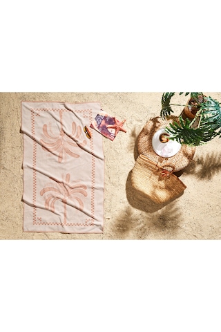 Özdilek Sun Palmera Plaj Havlusu 90x150 Cm Terrecota