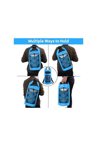 Flybuy Yüzer Su Geçirmez Sırt Çantası 20l Pvc Kayıkçılık, Balıkçılık Ve Akıntı İçin Sarı Dry Bag Sarı