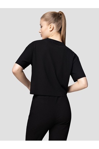 LOFT Long Crop Kadın Tshirt K.kol Lf2032436 Q1.v1 Siyah