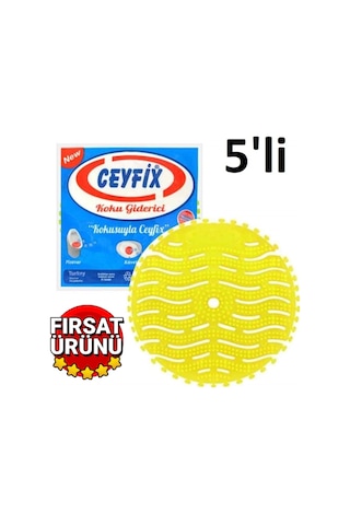 5'li Pisuvar Koku Giderici Uzun Süreli Etki Hijyenik Tablet Wc & Lavabo Temizliği