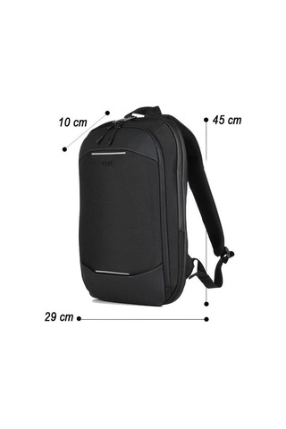 ÇÇS Siyah-siyah Unisex Çapraz Sırt Çanta 31304