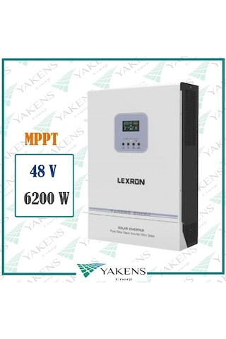 6200 Watt 6.2kw 48v 100a Mppt Şarjlı Tam Sinüs Akıllı İnverter Yüksek Voltajlı Paralellenebilir