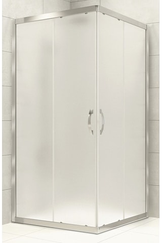 Durul Duşakabin 70X70Cm Kare Parlak Profil Buzlu 5Mm H:190 Buzlu