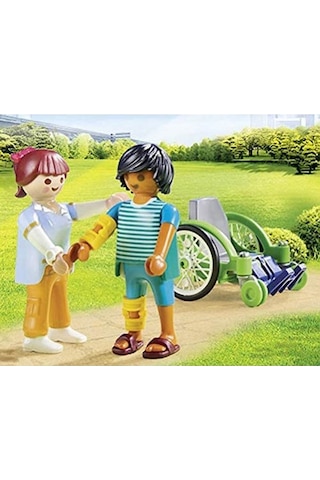Playmobil Patient In Wheelchair