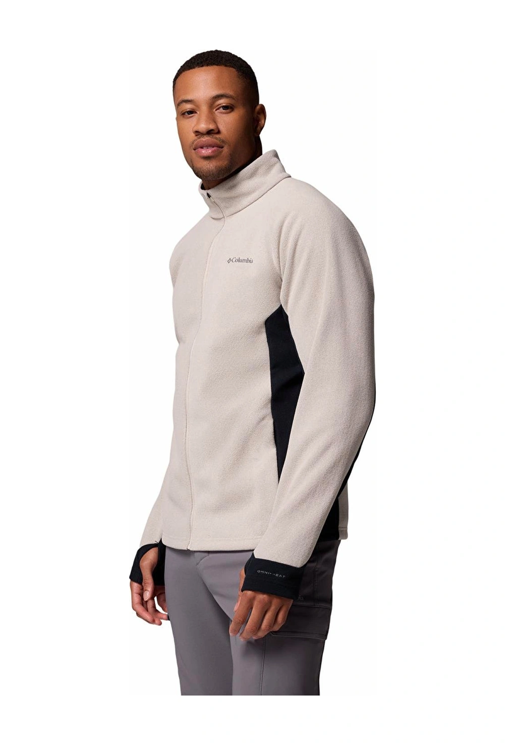 Columbia Am4428 Arctic Peak Full Zip Erkek Polar-30848 Bej