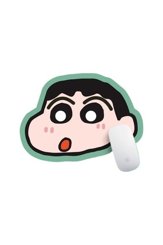 Primepickings Özel Şekilli Mouse Pad Crayon Shin-chan Çizgi Film Sevimli Ofis Bilgisayar Oyunu Kaymaz Kauçuk
