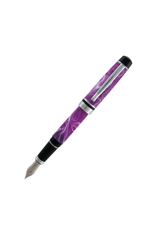 Monteverde Prima Fountain Pen Purple Swirl - B Çok Renkli