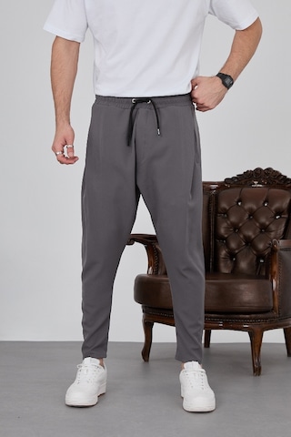 Baykim Sports Wears Unisex Modern Şalvar Pantolon Koyu Gri