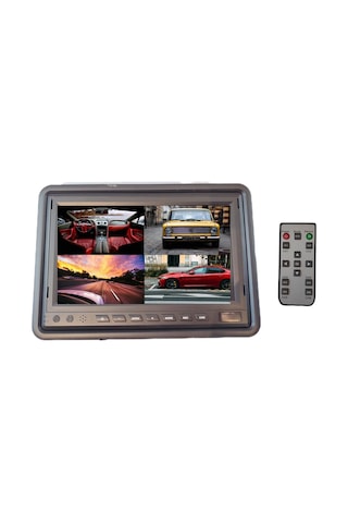Twogo Okul Servis Taşıt Kayıt Cihazı Seti - Dvr 4 Kamera 7 Inc Ekran +monitör Twogo Go-x4004h