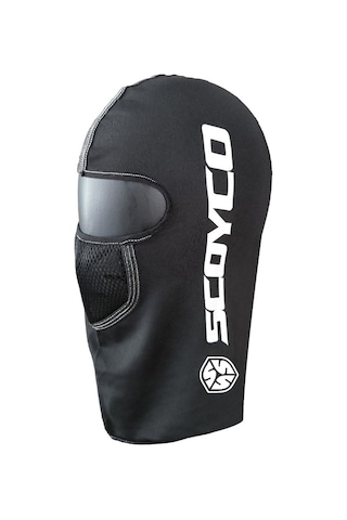 Motosiklet Ve Bisiklet Termal Balaklava Motor Maske Yüz Koruma Black Siyah