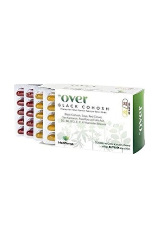 Dr Over Black Cohosh Takviye Edici Gıda 60 Kapsül
