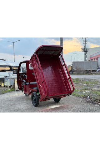 Volta Vt5 Elektrikli Üç Tekerlekli Motosiklet Kabinli 3500 W Kırmızı