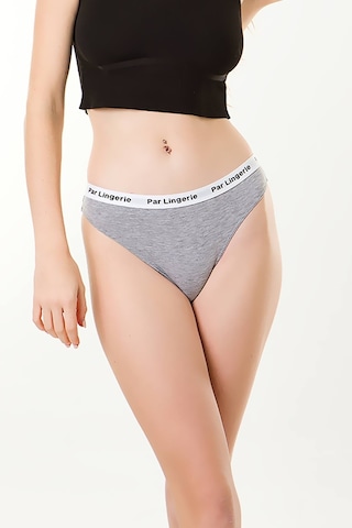 Parlingerie Kadın Slip Külot Gri