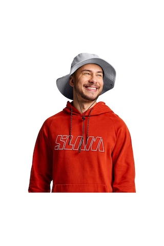 Slam Slam Brimmed Hat Unisex Gri Şapka W05
