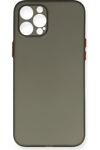 Cosmotex Newface Apple iPhone Uyumlu 12 Pro Max Kılıf Pp Ultra İnce Kapak - Gri