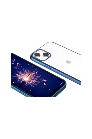 Apple Uyumlu iPhone 13 Mini Kılıf Zore Pixel Kapak Mavi