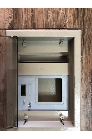 Monofaze Sayaç Tablosu + 12 W Otomat Kutusu