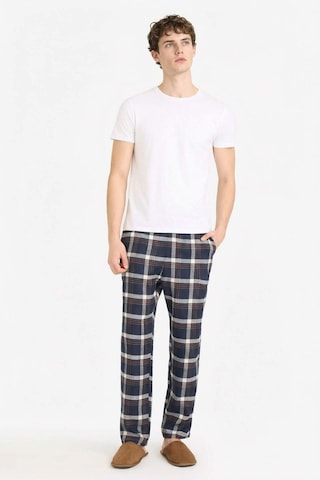 Defacto Regular Fit Uzun Boy Flanel Alt G8209ax26spnv131 Lacivert-nv131