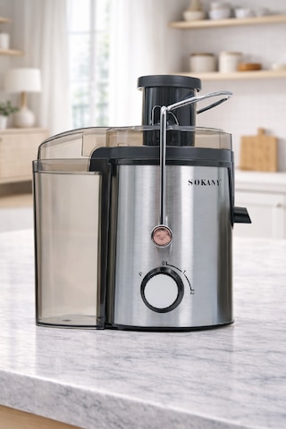 Sokany SK-JB-175 500 W Profesyonel Geniş Ağızlı Katı Meyve Sıkacağı