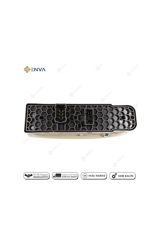 Renault Megane 3 Dörtlü Cam Açma Düğmesi Anahtarı 2010-2014