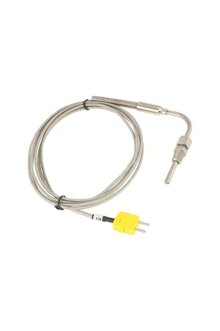 Yaozixa K Tipi Açık Uçlı Eğik Bıçaklı Termokuple - Hızlı Tepki, 0-1250 C Ölçüm Aralığı, 2m Kablo, Paslanmaz Çelik Prob 5mm Çap