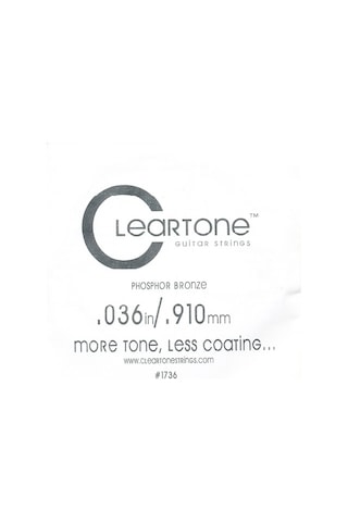 Cleartone Acoustic Phos-Bronze 036 Tek Tel Akustik Gitar Tek Tel