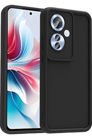 Goocamp Reno 11f Kılıf Kamera Korumalı Ananas Kapak - Mürdüm Mürdüm