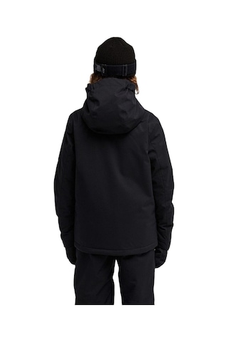 Quiksilver Mıssıon Solıd Yth Jk Çocuk Siyah Snowboard Ceketi 10011