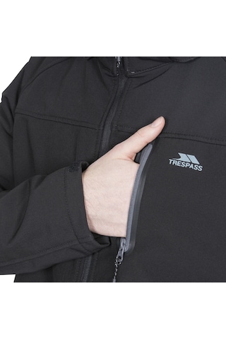Trespass Accelerator Iı - Male Softshell Jkt Tp75 Siyah